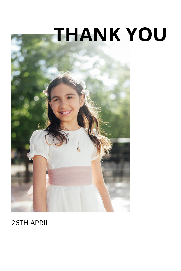 Thank you cards — Pure and simple