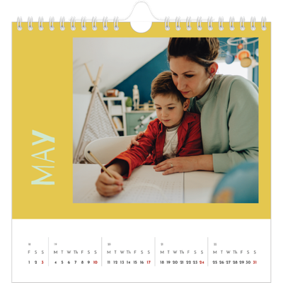 Square calendars  — Fun colourful you [cover]