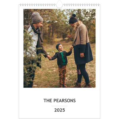 A3 Family Planner — Simple Planner - Family of 5 [cover]