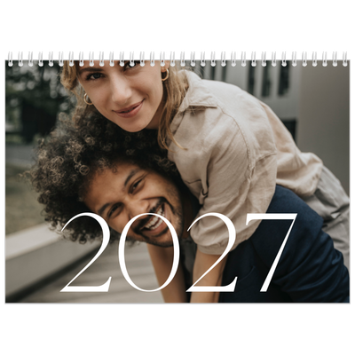A4 Double Photo Calendar — Larger than life [cover]