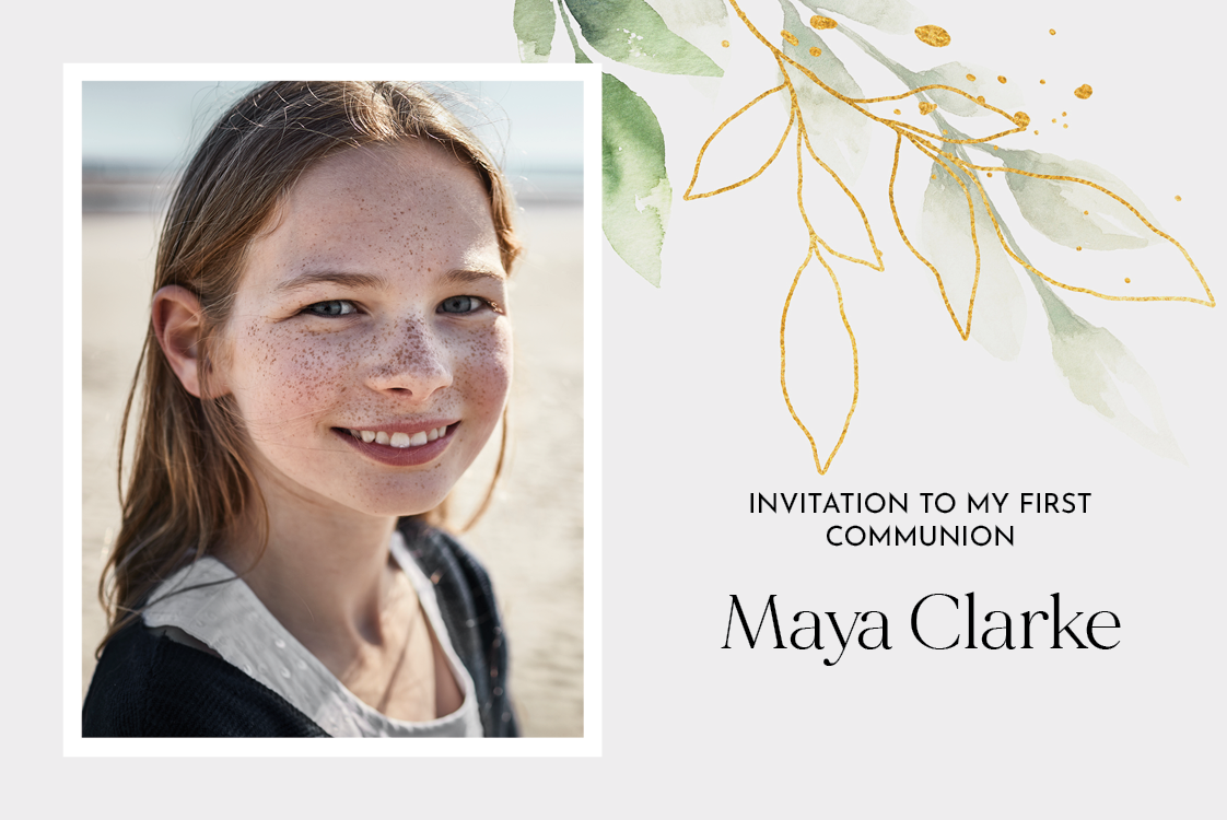 Invitations — Floral splash