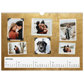 A3 Landscape Photo Calendar — Picture collection
