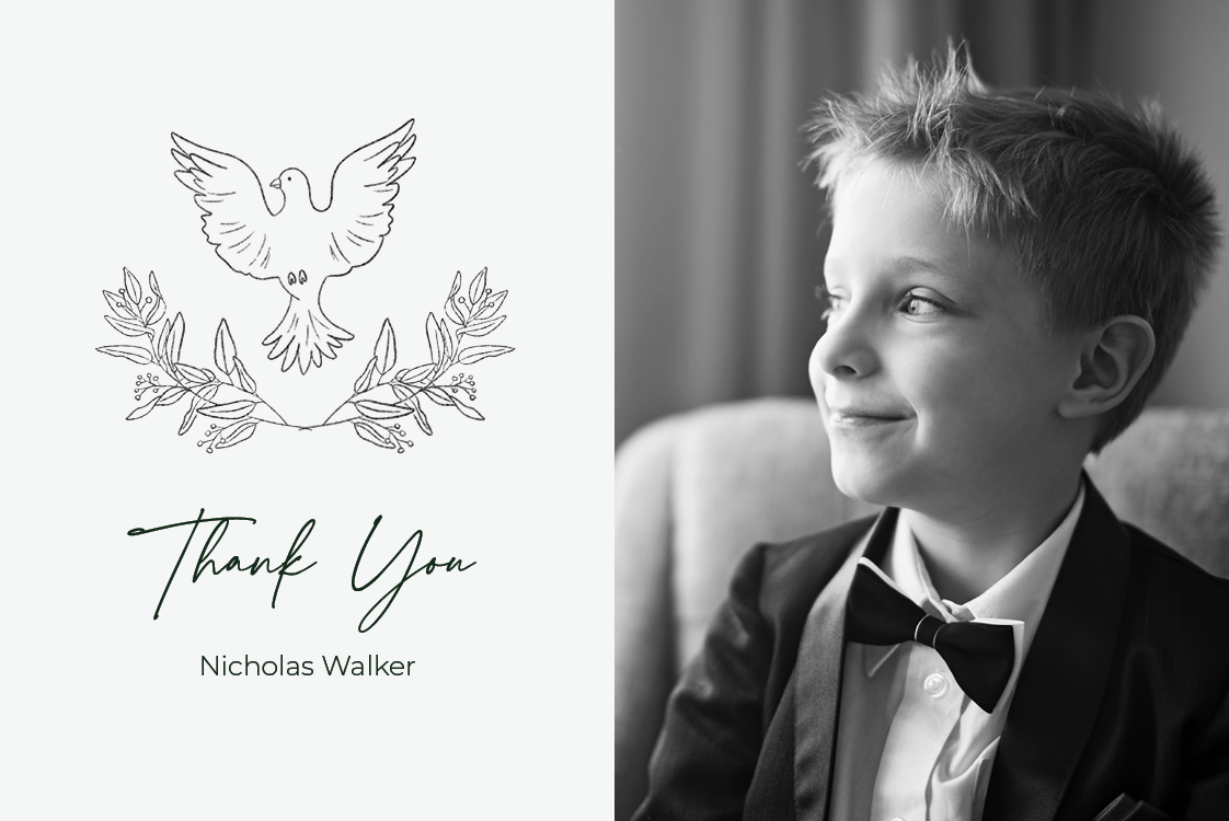 Thank you cards — Communion sketches