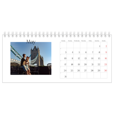 Desk calendars — My travelogue [May]