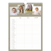 A4 Family Planner — Down to earth Planner - Family of 3 [January]