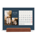 Easel Desk Calendar Landscape  — Slate and serifs [March]