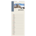 Slim Calendar  — Sights of the world [January]