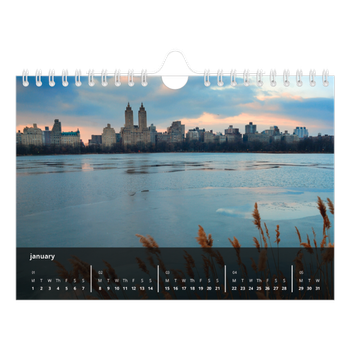 A5 Landscape Photo Calendar — Complements