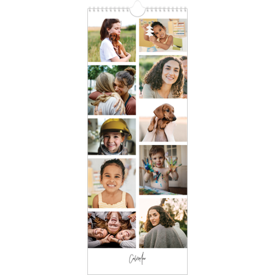 Slim Calendar  — Photo arrangements [cover]