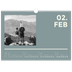 A3 Photo Calendar — Contemporary bold [February]