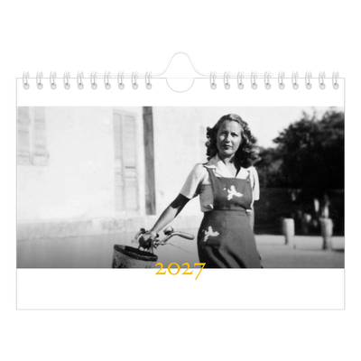 A5 Landscape Photo Calendar — Heritage style [cover]