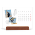 Easel Desk Calendar Landscape  — Scrapbook flair [February]