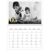 A4 Double Photo Calendar — Large glitter numbers [cover]