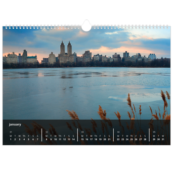 A3 Landscape Photo Calendar — Complements
