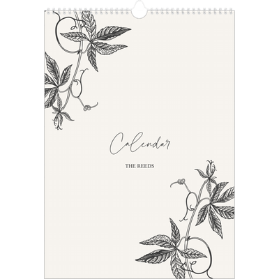 A3 photo calendars — Ink & ivy [cover]