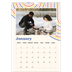 A3 photo calendars — Retro stripes [January]
