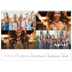 A3 Photo Calendar — Simple script [April]