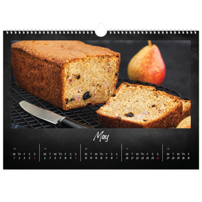 A3 Photo Calendar — Chalkboard style [cover]