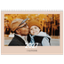 A4 Double Photo Calendar — Overlapping text [cover]