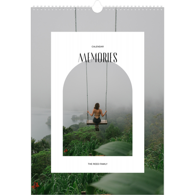A3 photo calendars — The open arch [cover]