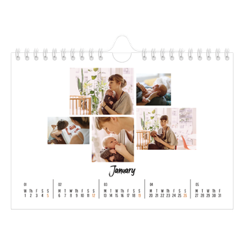 A5 Landscape Photo Calendar — This is me