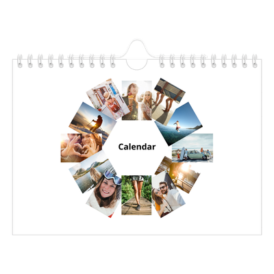 A5 Landscape Photo Calendar — Framework [cover]