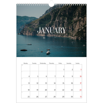 A3 Photo Calendar — Endless escape