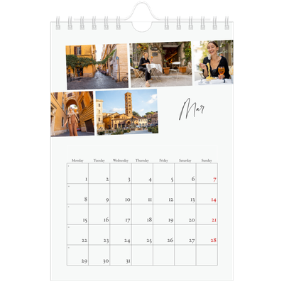 A5 Photo Calendar — City break [March]
