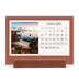 Easel Desk Calendar Landscape  — Classic colours [January]