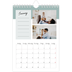 A5 Photo Calendar — List Calendar [January]