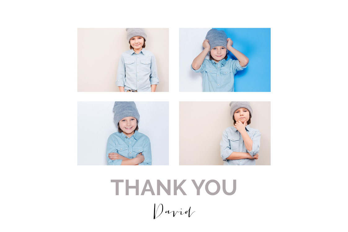 Thank you cards — My story