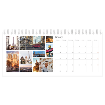 Desk Photo Calendar — Framework