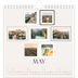 Square calendars  — Wall photo gallery [cover]