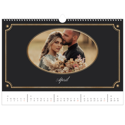A3 Photo Calendar — Vintage classic [April]