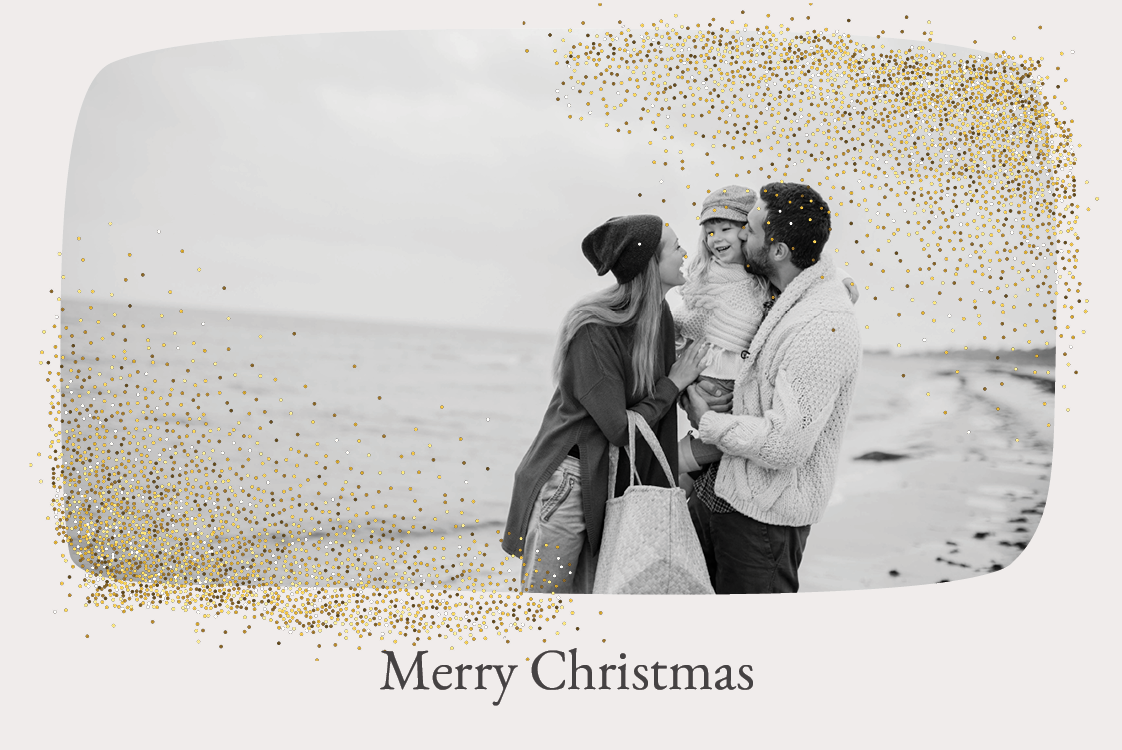 Cards — Gold dotty decor