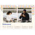 A3 Photo Calendar — Retro stripes [February]