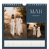 Square calendars  — Slate and serifs [March]