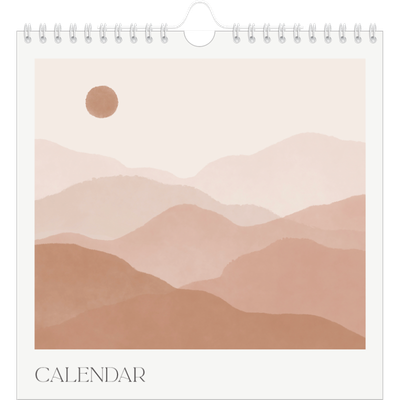 Square calendars  — Wellbeing quotes [cover]