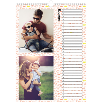 A3 Photo Calendar — Wallpaper