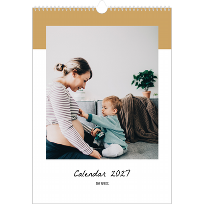 A3 photo calendars — List Calendar [cover]