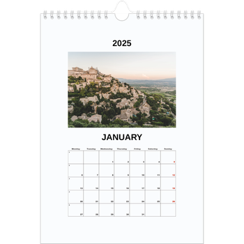 A4 Photo Calendar — Simple photo