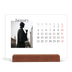 Easel Desk Calendar Landscape  — My travelogue [January]