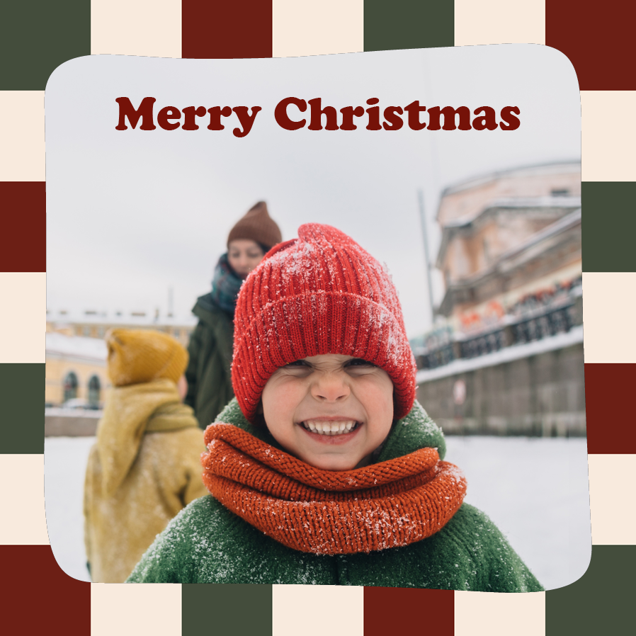 Cards — Festive checks