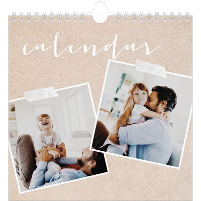 Square calendars  — Scrapbook calendar [cover]