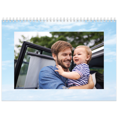 A4 Double Photo Calendar — Cloudscape [cover]