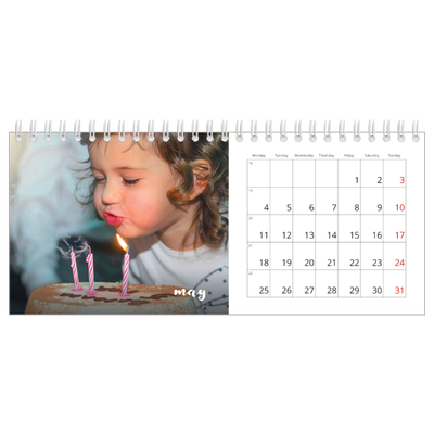 Desk calendars — Simple script [cover]