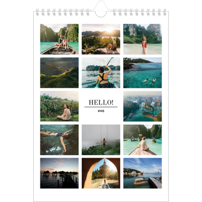 A4 Photo Calendar — Picture grid [cover]