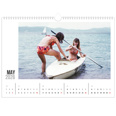 A3 Photo Calendar — Abbreviated text [cover]