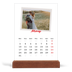 Easel Desk Calendar Portrait  — Signed in crimson [cover]