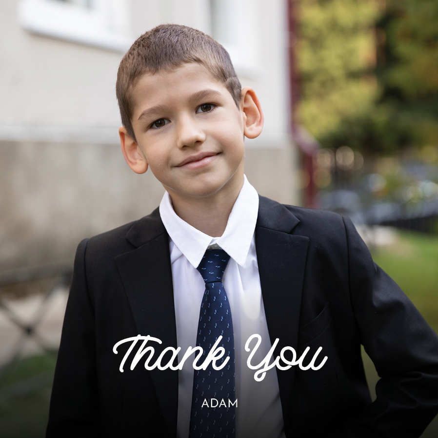 Thank you cards — Full photo